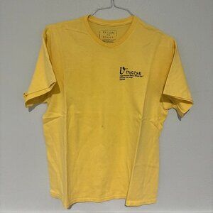 Return To Sender Adult Large Vincent Van Gogh Graphic Tee T Shirt Yellow